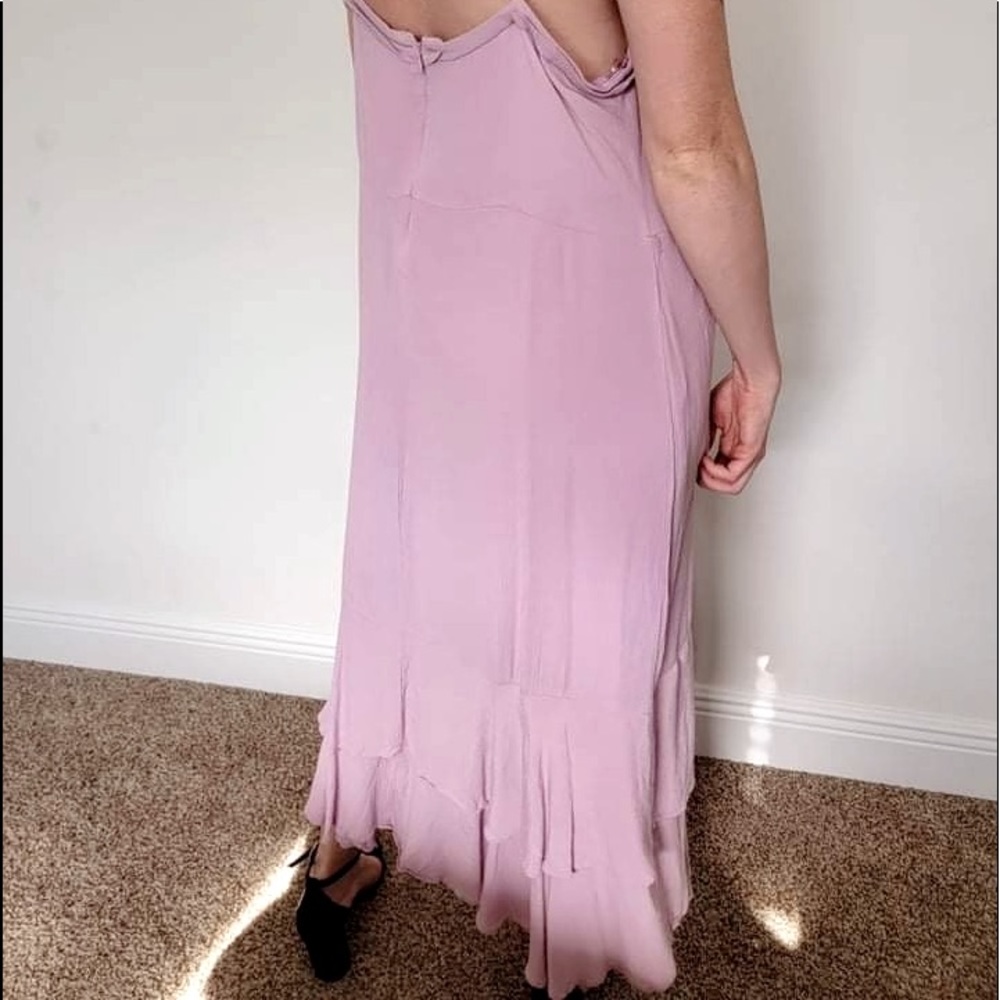 Boho midi dress — blush - Picture 4 of 5